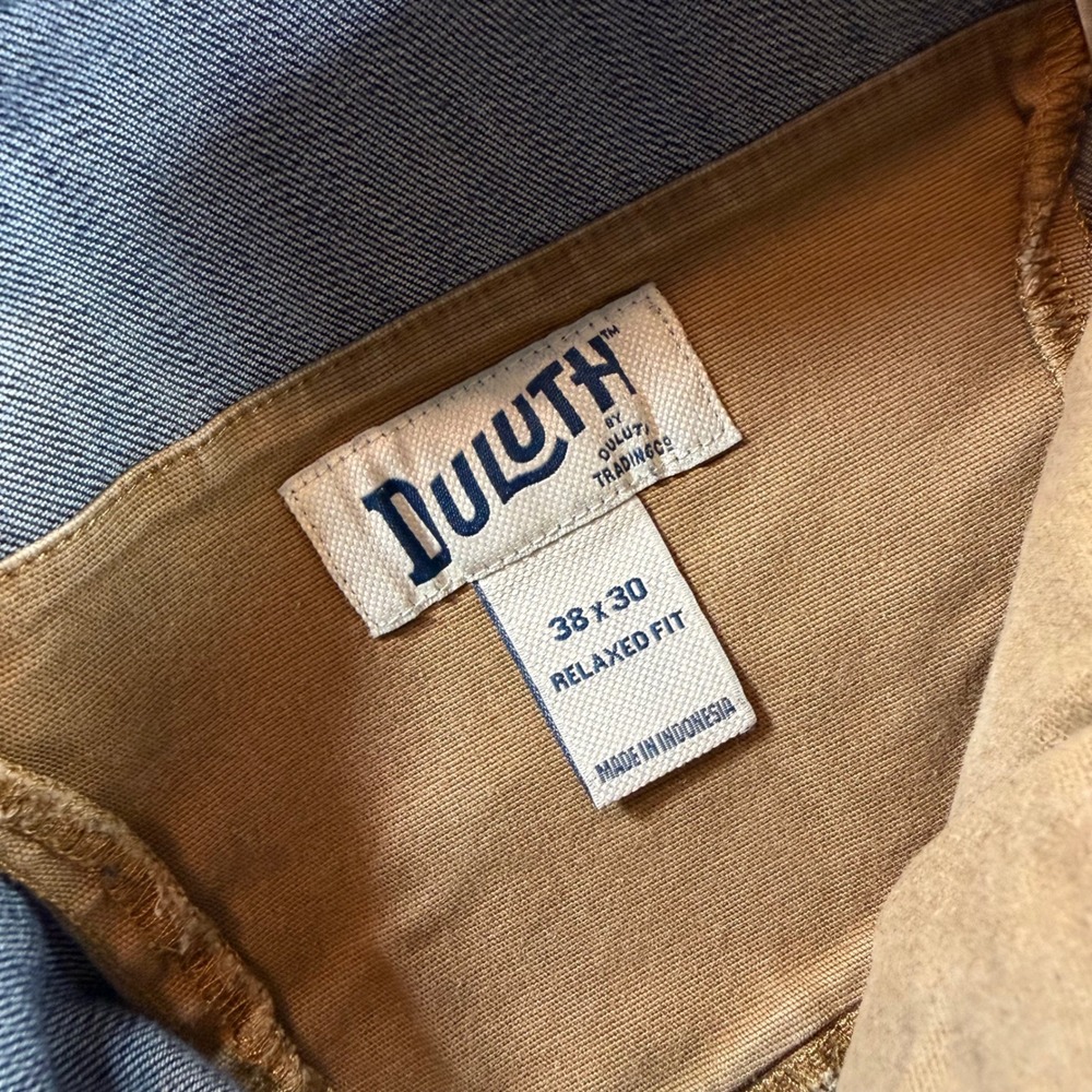 Duluth Ballroom Double Flex Jeans Mens 38x30 Blue Excellent Relaxed Fit Denim - Picture 5 of 12